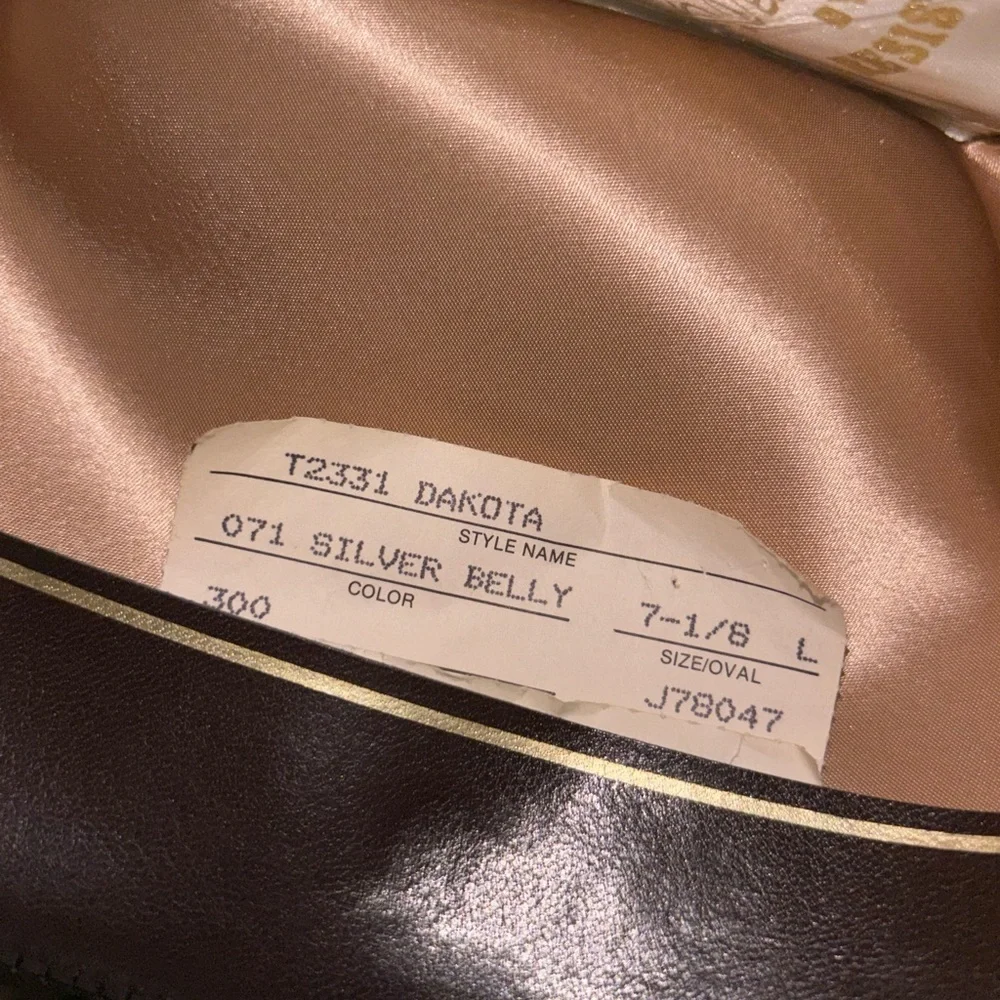 Vintage Resistol Cowboy Hat ~westerner Beaver ~self Conforming - Picture 9 of 10
